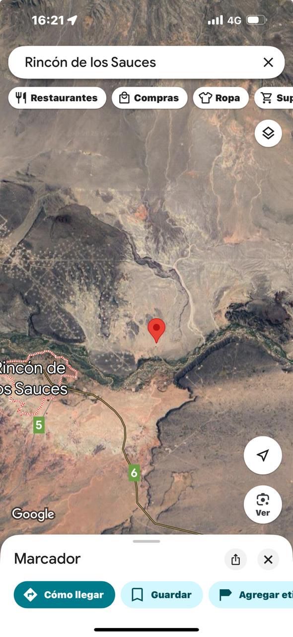 Mapa de ubicaci&oacute;n: Rinc&oacute;n de los Sauces, Neuqu&eacute;n